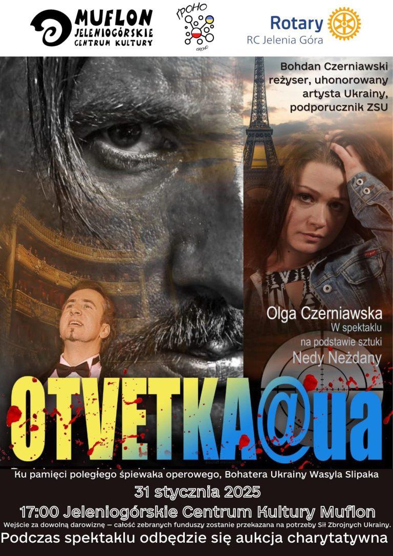 “Otvetka@ua” – spektakl | 31.01.2025, godz. 17:00