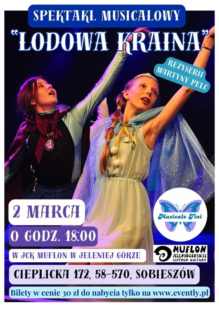 LODOWA KRAINA – spektakl musicalowy dla dzieci | 2.03.2025, godz. 18:00