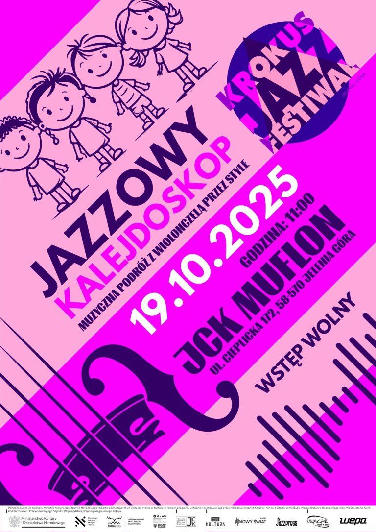 Muzyczny Poranek dla dzieci w ramach Krokus Jazz Festiwal | 19.10.2025, godz. 11:00