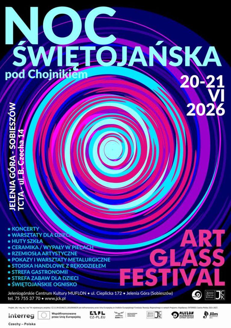 Noc Świętojańska z Art&Glassem 2026 – nabór wystawców | zgłoszenia przyjmujemy do 25 maja 2026