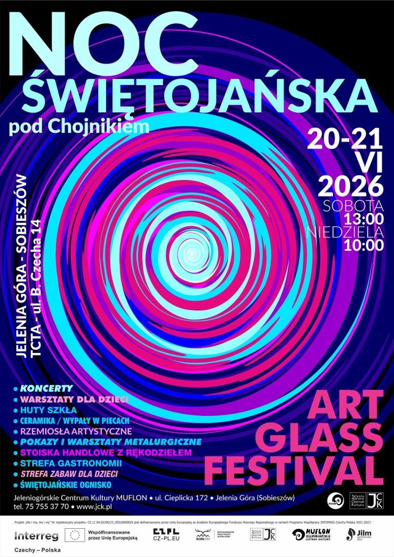 NOC ŚWIĘTOJAŃSKA POD CHOJNIKIEM 2026 | Art&Glass Festiwal | Glass&Roll | 20-21.06.2026